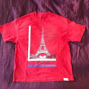 Diamond Supply Company Red T-Shirt